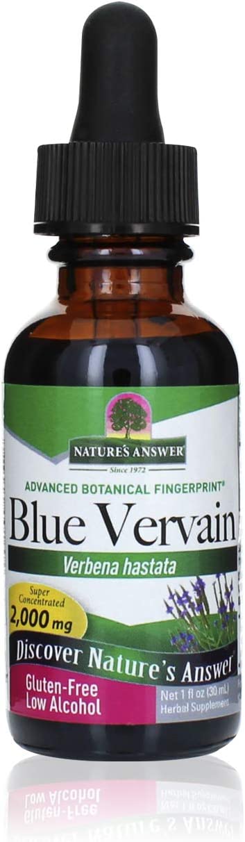 Nature's Answer Blue Vervain Herb Extract 1 oz Liquid