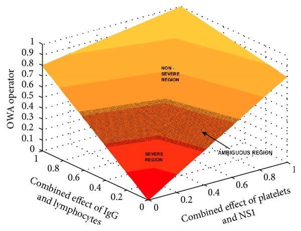 Mathematical Modelling of Immune Parameters in the Evolution of Severe Dengue