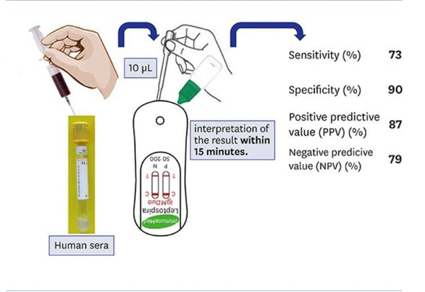 Evaluation of a Commercial Immuno-Chromatographic Assay Kit for Rapid Detection of IgM Antibodies against Leptospira Antigen in Human Serum