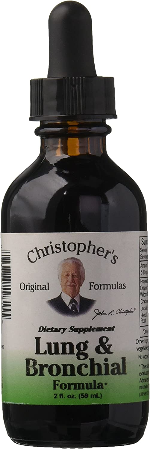 Christopher's Lung Plus Bronchial Supplement, 2 oz