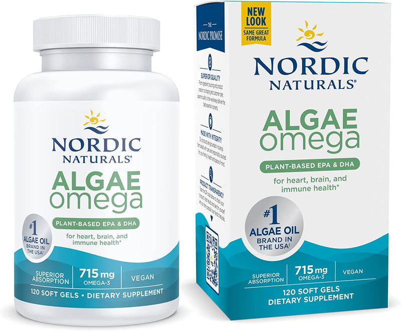 Nordic Naturals Algae Omega - 120 Soft Gels
