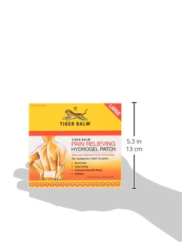 Tiger Balm Pain Relieving Patch Large