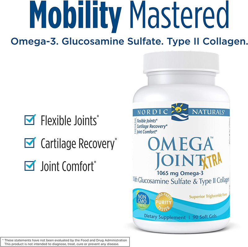 Nordic Naturals Omega Joint Xtra, Lemon - 90 Soft Gels