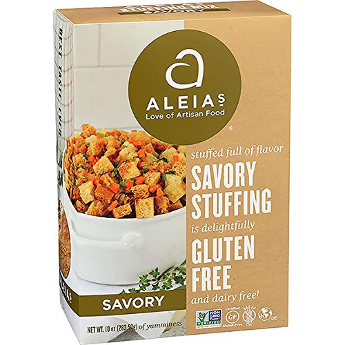 Aleia's Gluten Free Foods Gluten Free Savory Stuffing Mix, 10 Oz