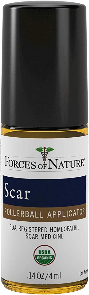 Forces Of Nature, Medicine Scar Control Rollerball Organic, 0.14 Fl Oz