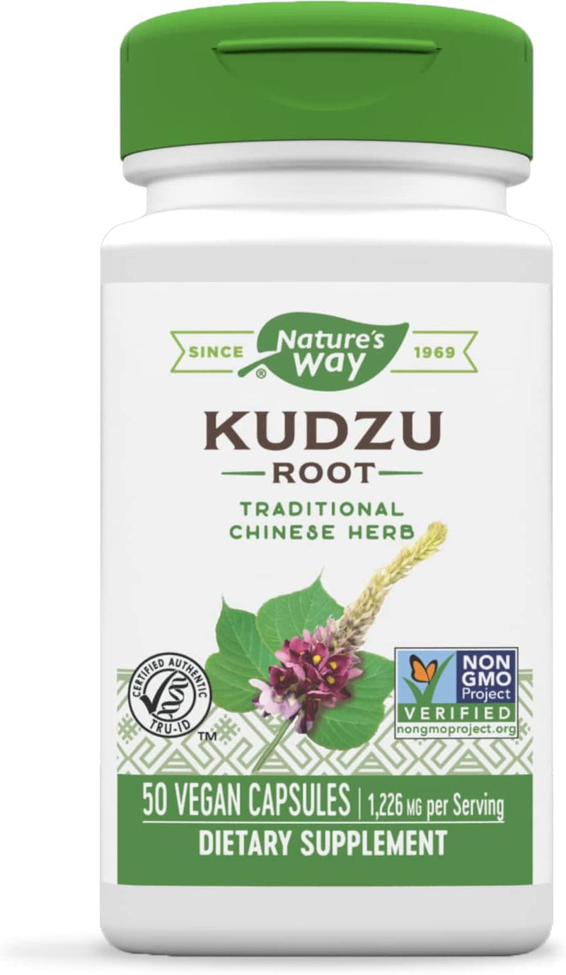 Nature's Way Premium Herbal Kudzu Root, 1,226 mg per serving, 50 Vcaps