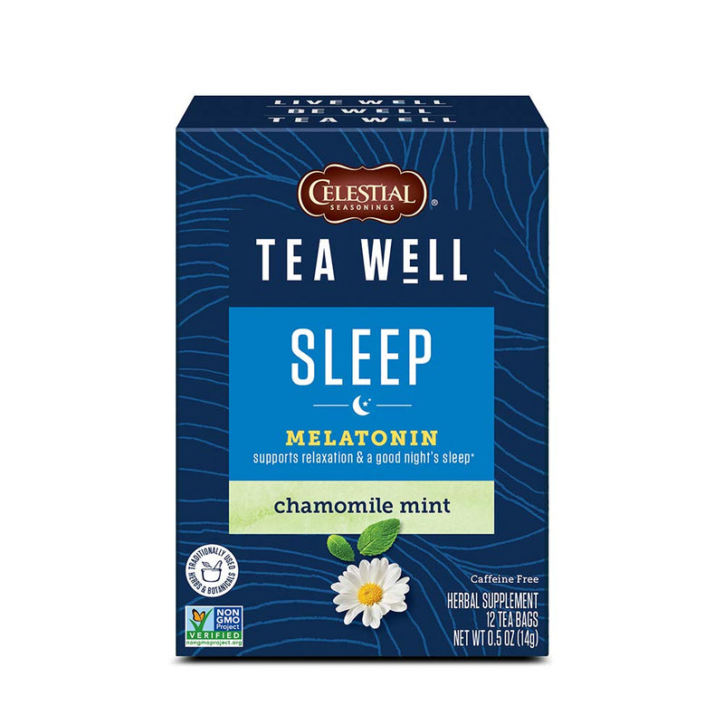 Teawell Sleep Wellness Tea, 12 Count (Packaging may Vary)