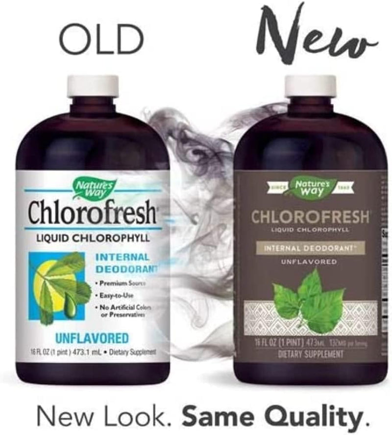 Natures Way Chlorofresh Liquid Natural Flavor, 16 FZ