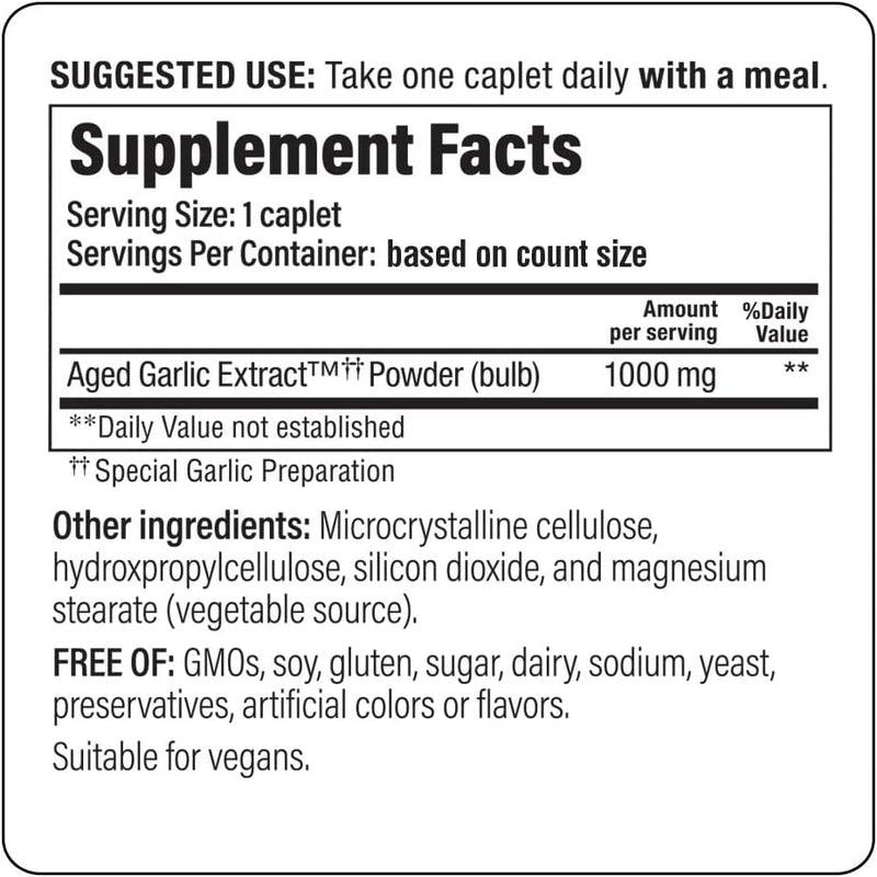 Kyolic Aged Garlic Extract Formula 250, Cardiovascular Health, One Per Day, 60 Vegan Capsules (Packaging May Vary)
