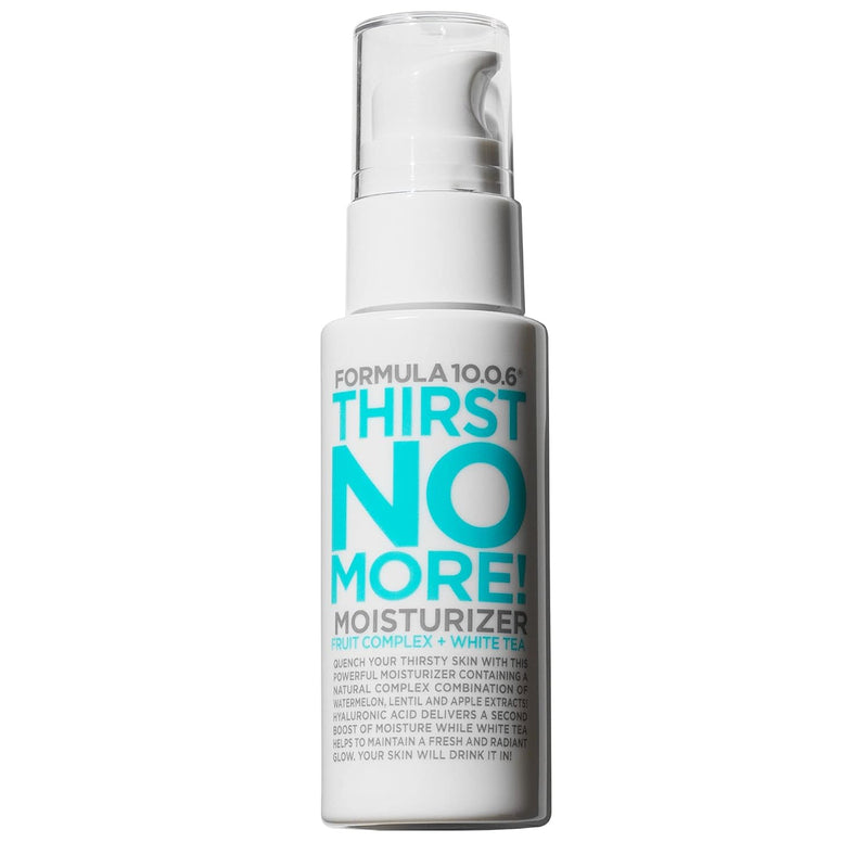 FORMULA 10.0.6 - Thirst No More Moisturizer - Daily Face Lotion 1.69 fl oz Hydrates & Nourishes Dry Skin