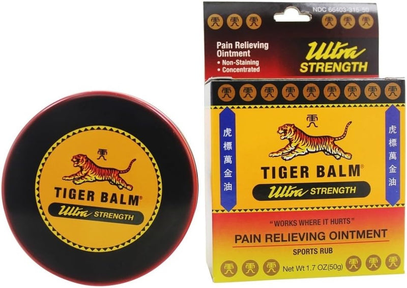 Tiger Balm Ultra Strength Pain Relief, 50g