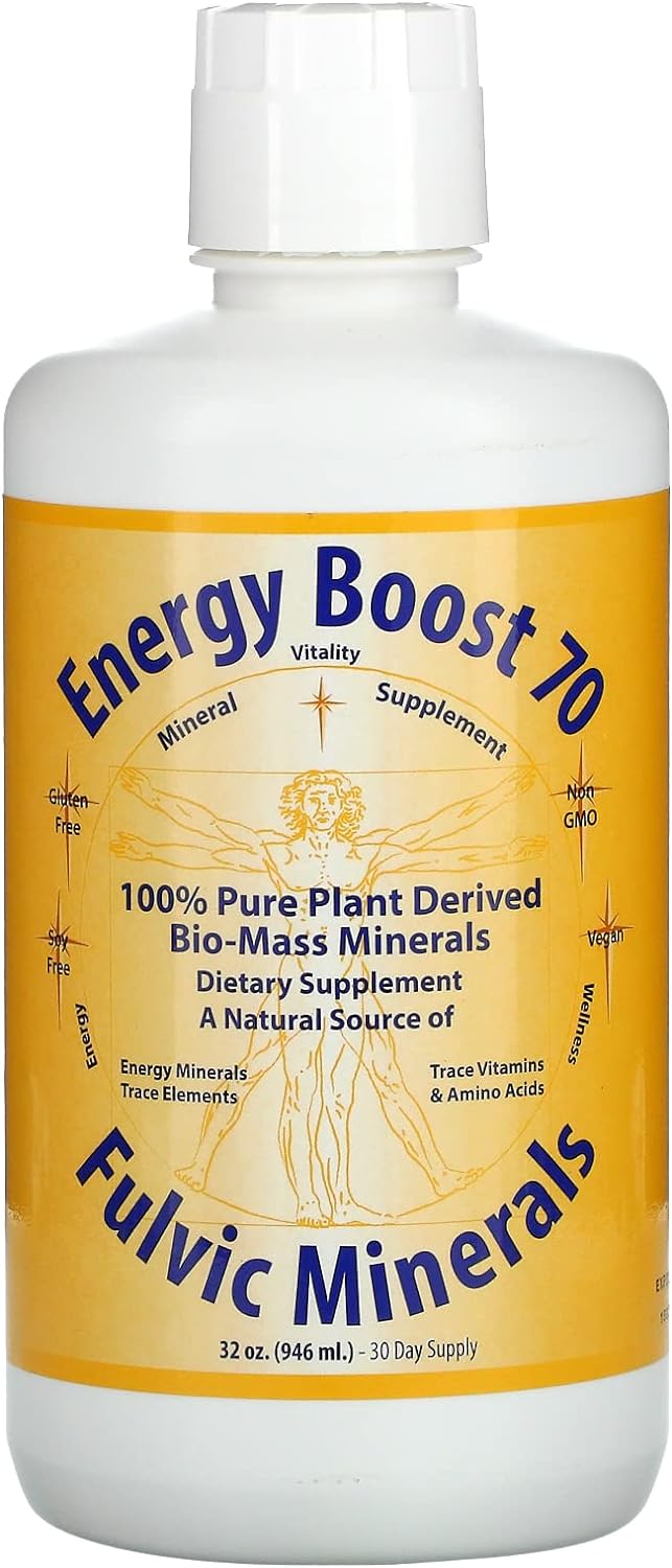 Energy Boost 70, Fulvic Minerals, 32 oz (946 ml), Morningstar Minerals