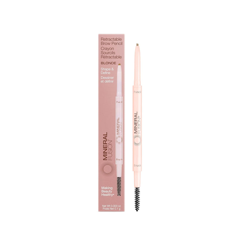 Mineral Fusion Retractable Brow Pencil, Blonde, .03 Ounce