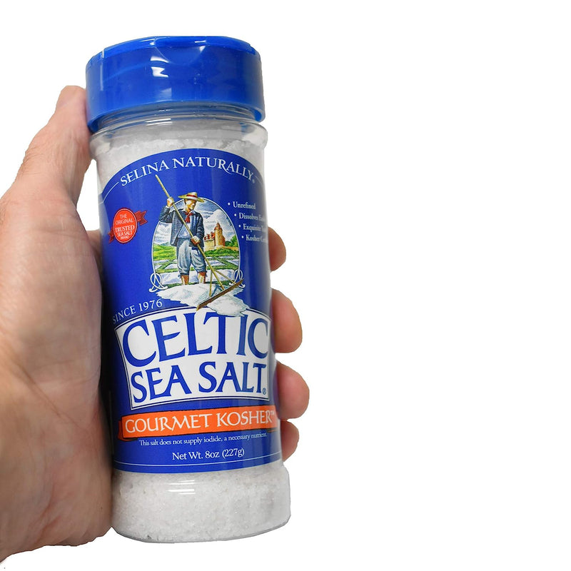 Celtic Sea Salt Gourmet Kosher Salt, shaker, 0.5-pound(pack of 1) New