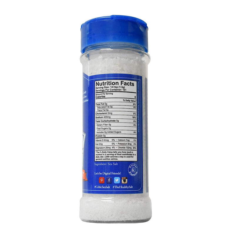 Celtic Sea Salt Gourmet Kosher Salt, shaker, 0.5-pound(pack of 1) New
