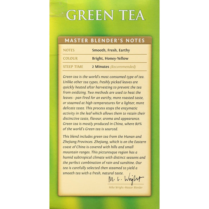 Twinings Tea, Green Tea Bags in Individual Foil Packets, Natural Antioxidant Green Tea, Hot Tea or Cold Brew Iced Tea Beverages, 50 Tea Bags Total.