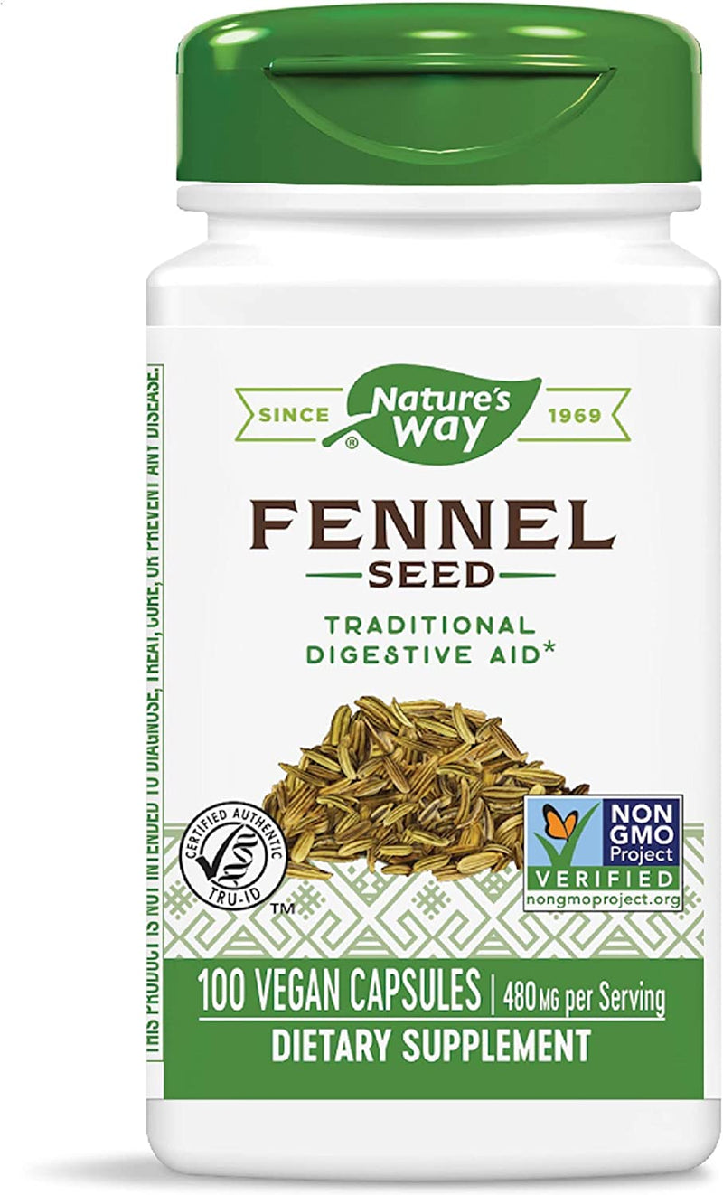 Nature's Way Fennel Seed 480 mg, 100 VCaps