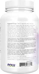 NOW Foods Solutions, Vegan Hair, Skin & Nails, Nutritional Support with 5,000 mcg Biotin, 90 Veg Capsules