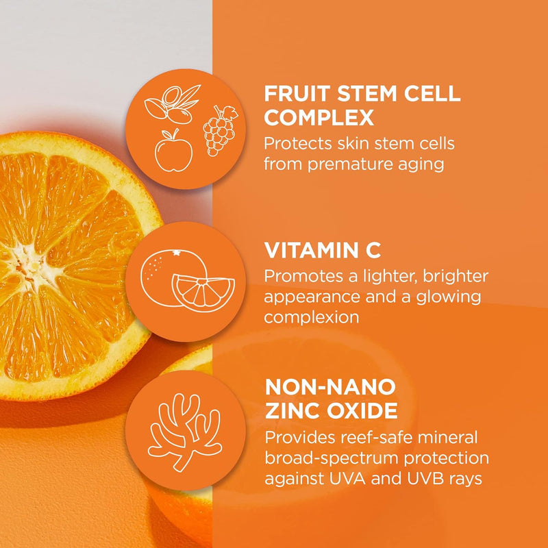 Andalou Naturals Vitamin C BB Beauty Balm Sheer Tint SPF 30, 2-in-1 BB Cream & Face Sunscreen 2 Fl Oz