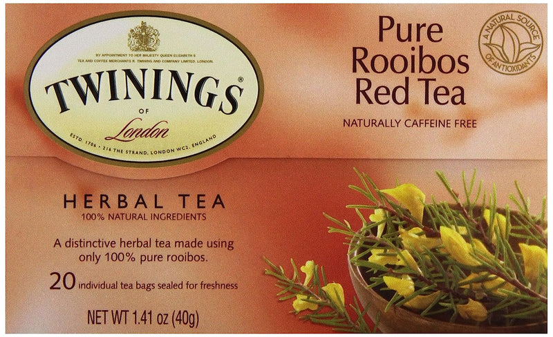 Twinings Tea Red African Rooibos Tea, 20 ct