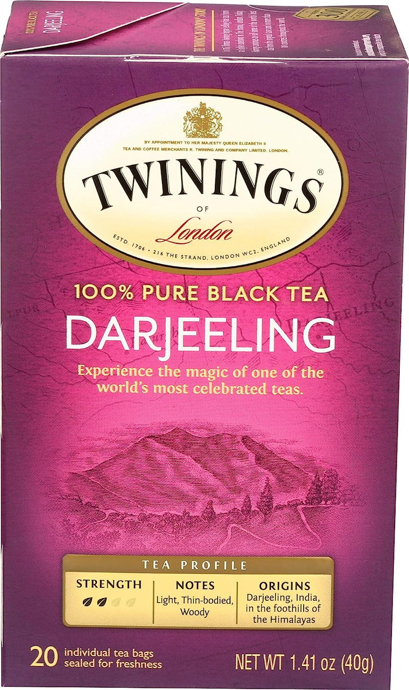 Twinings Tea Darjeeling Tea, 20 ct