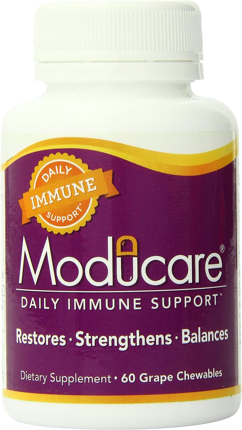 Moducare Daily Immune Support, Plant Sterol Dietary Supplement, Grape flavored , 60 chewable tablets