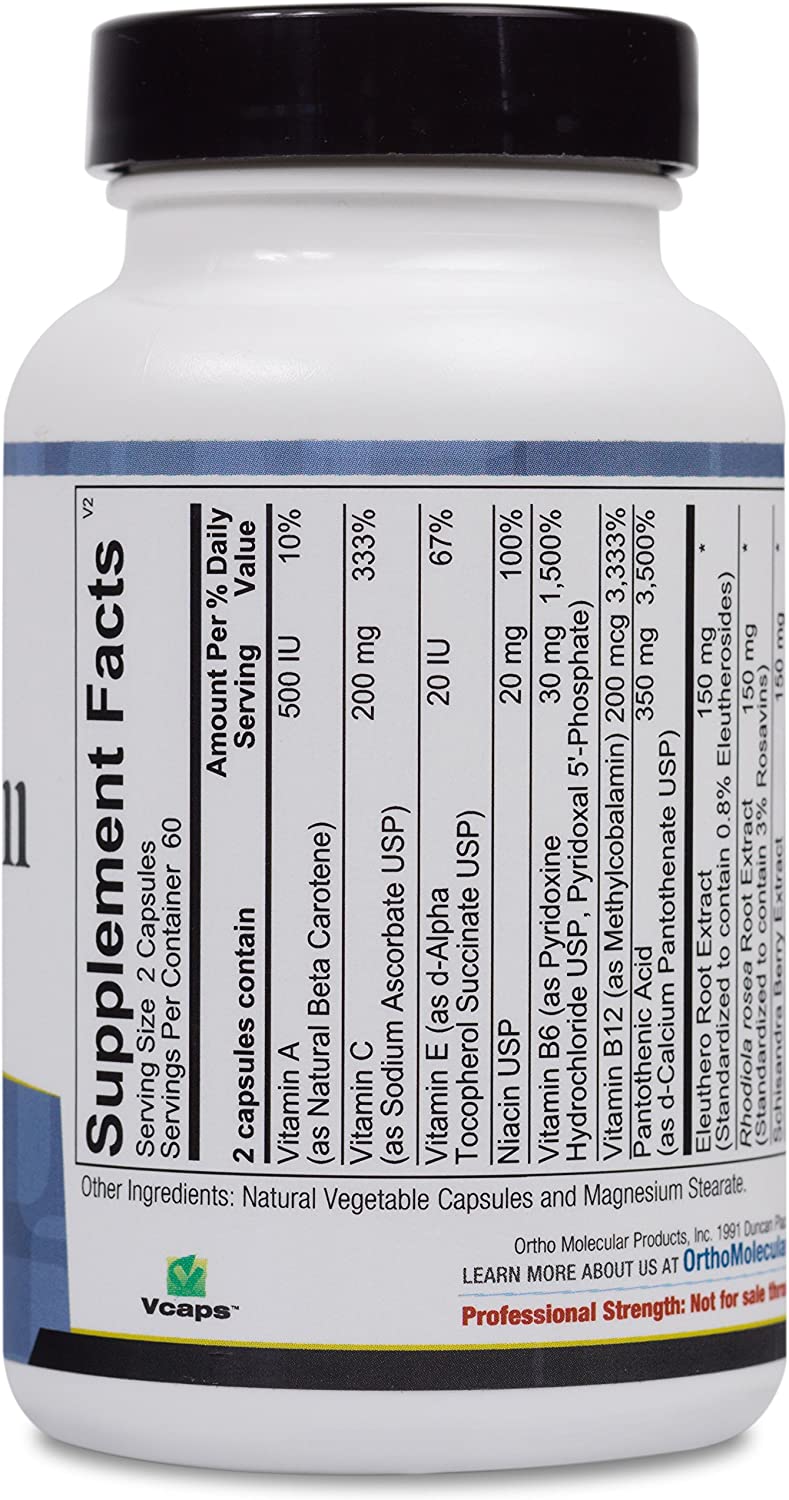 Ortho Molecular Products Adapten-All Capsules, 120 Count