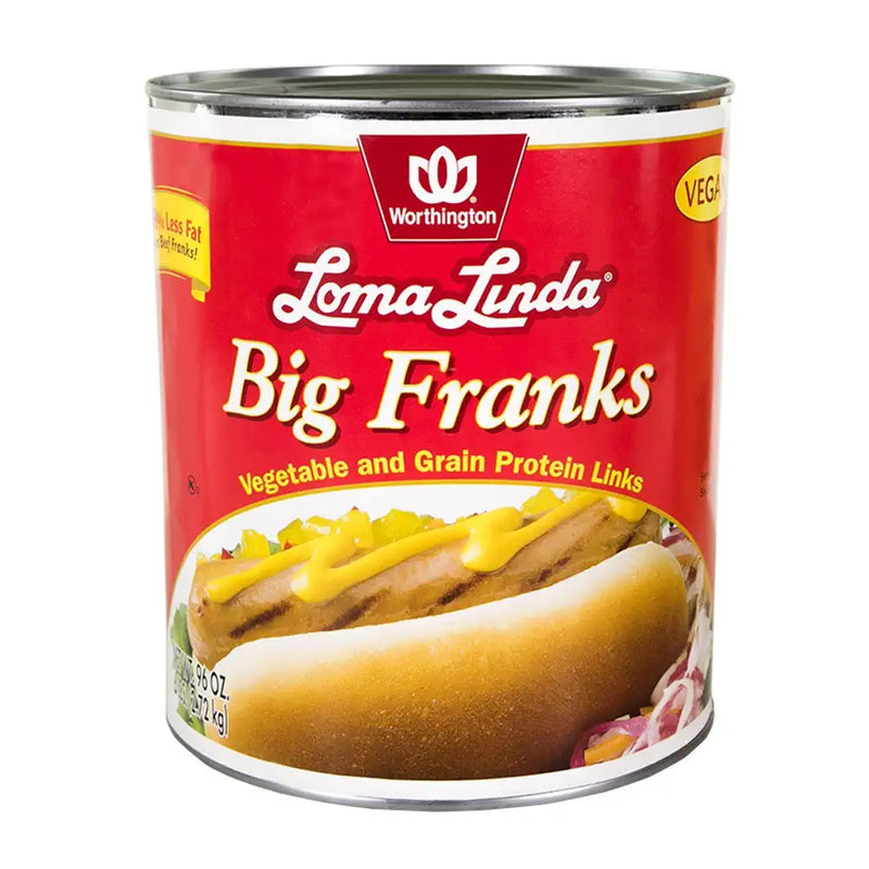 Loma Linda - Plant-Based Meat Substitutes One Can (96 oz) (Big Franks)