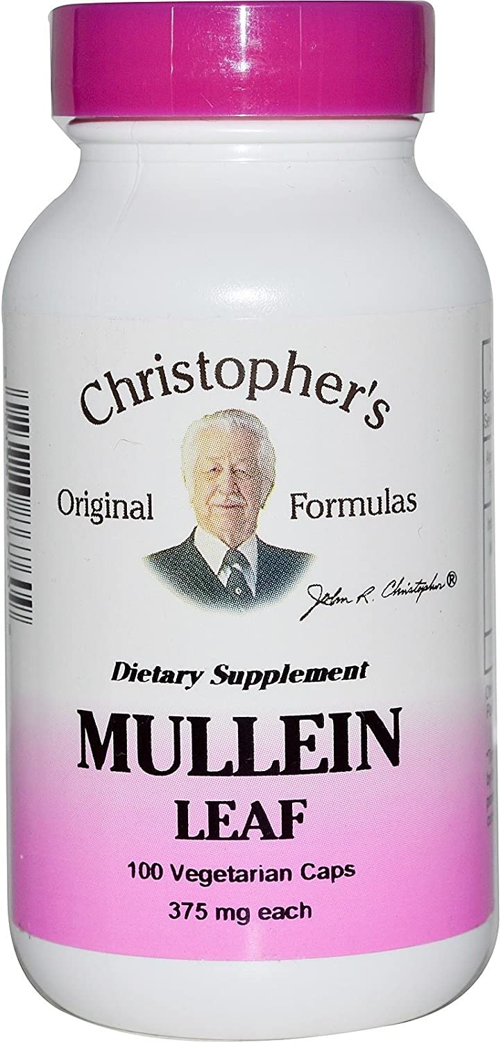 Mullein Leaves Christopher's Original Formulas 100 VCaps