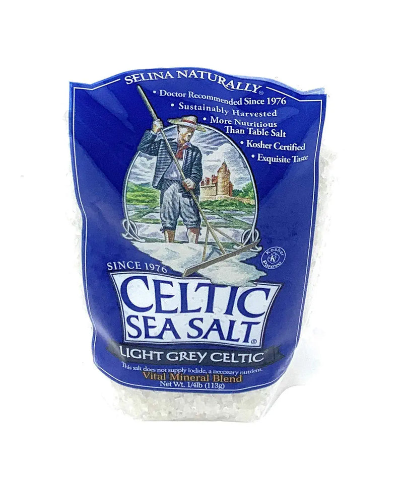 Celtic Sea Salt Light Grey Coarse Salt, 0.02 Pound, 0.32 Oz
