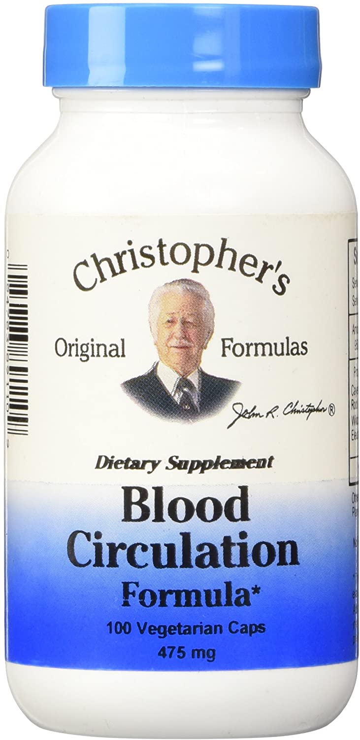 Dr. Christopher Blood Circulation Formula 100 Vegetarian caps