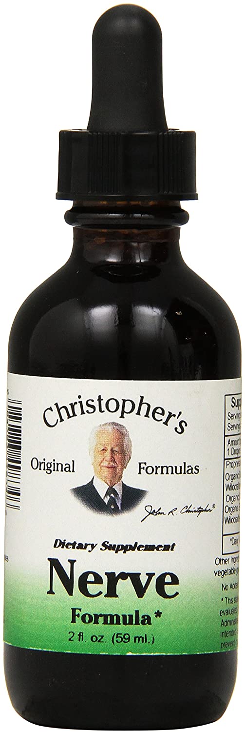 Dr Christopher's Formula Original Formulas Nerve, 2 Fluid Ounce