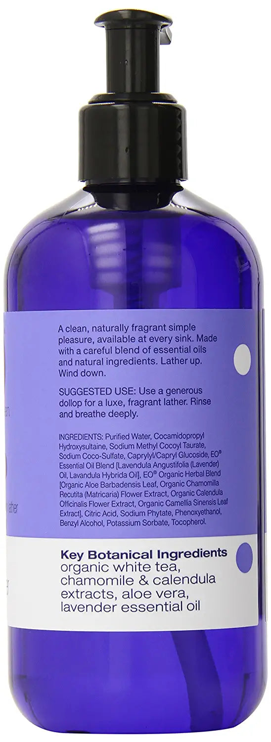 EO Sulfate-Free Moisturizing Hand Soap - French Lavender - 12 Ounces