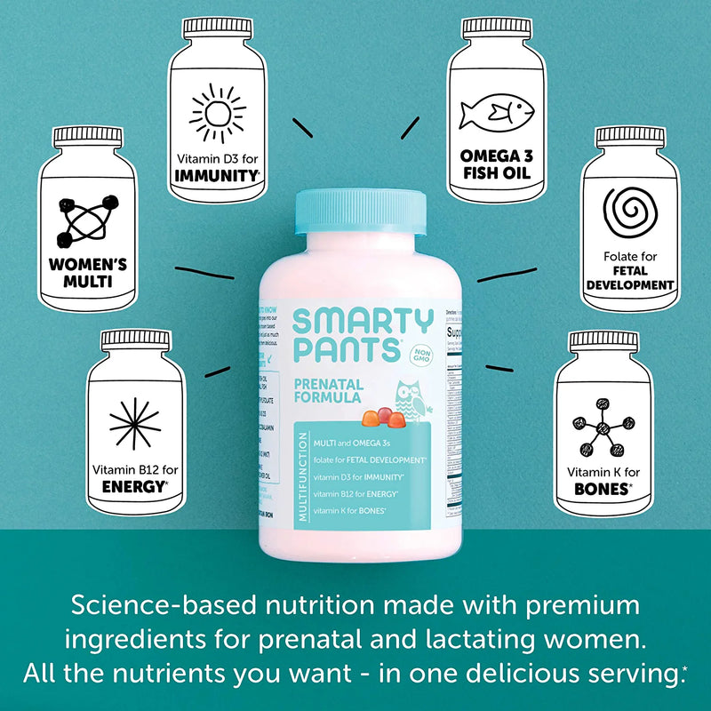 SmartyPants Prenatal Formula - 120 count