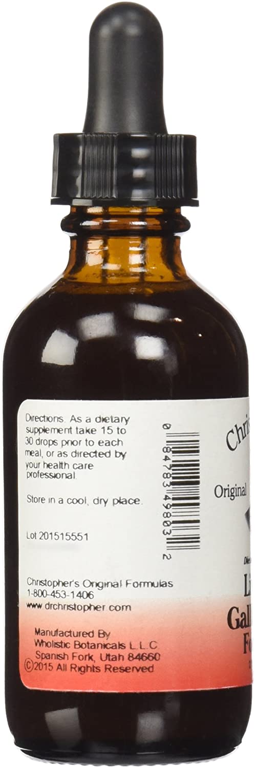 Christopher's Original Formulas Cleanse Liver and Gall Bladder Supplement, 2 Ounce