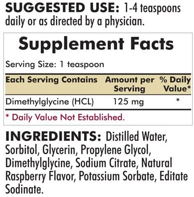 Kirkman DMG (Dimethylglycine) Liquid || 480 ml/16 oz Liquid || Free of Common allergens || Gluten/Casein Free || Tested for More Than 950 Environmental contaminants