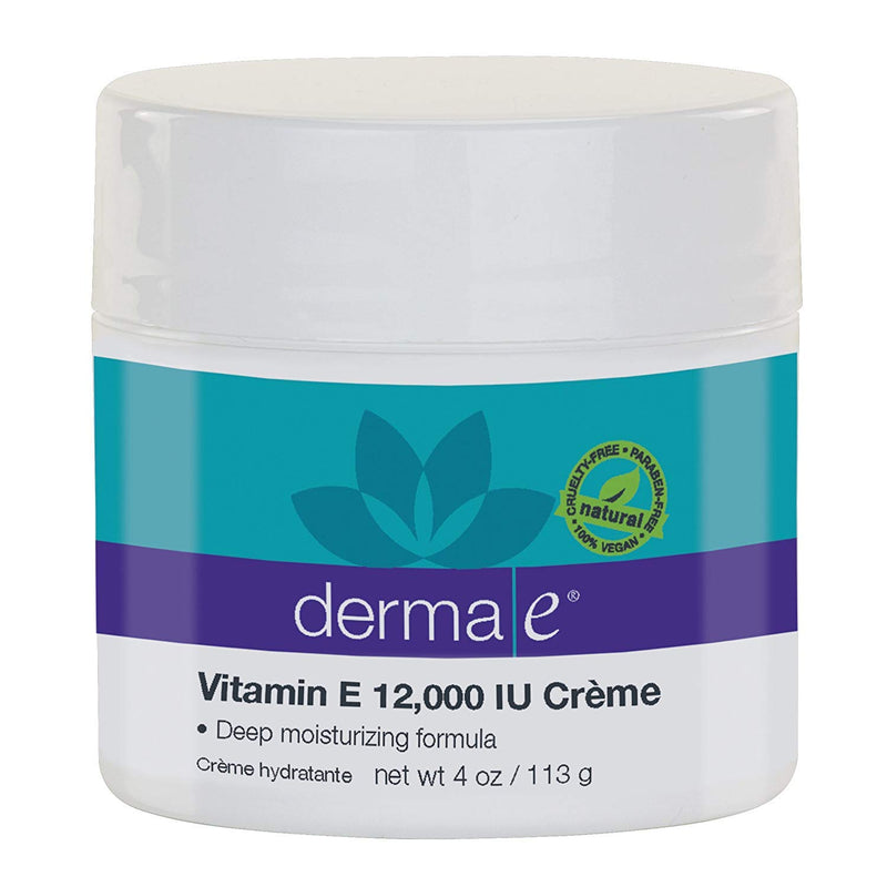 Derma-E Vitamin E Creme 12000 IU - 4 Oz