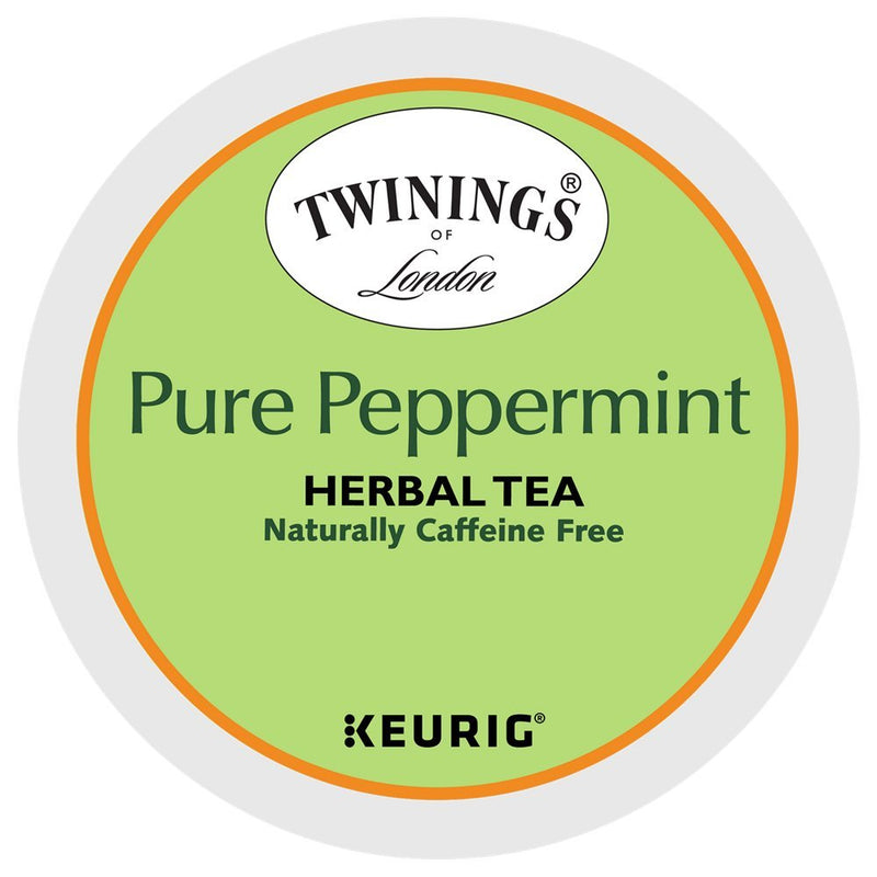 Twinings of London Pure Peppermint Tea K-Cups for Keurig