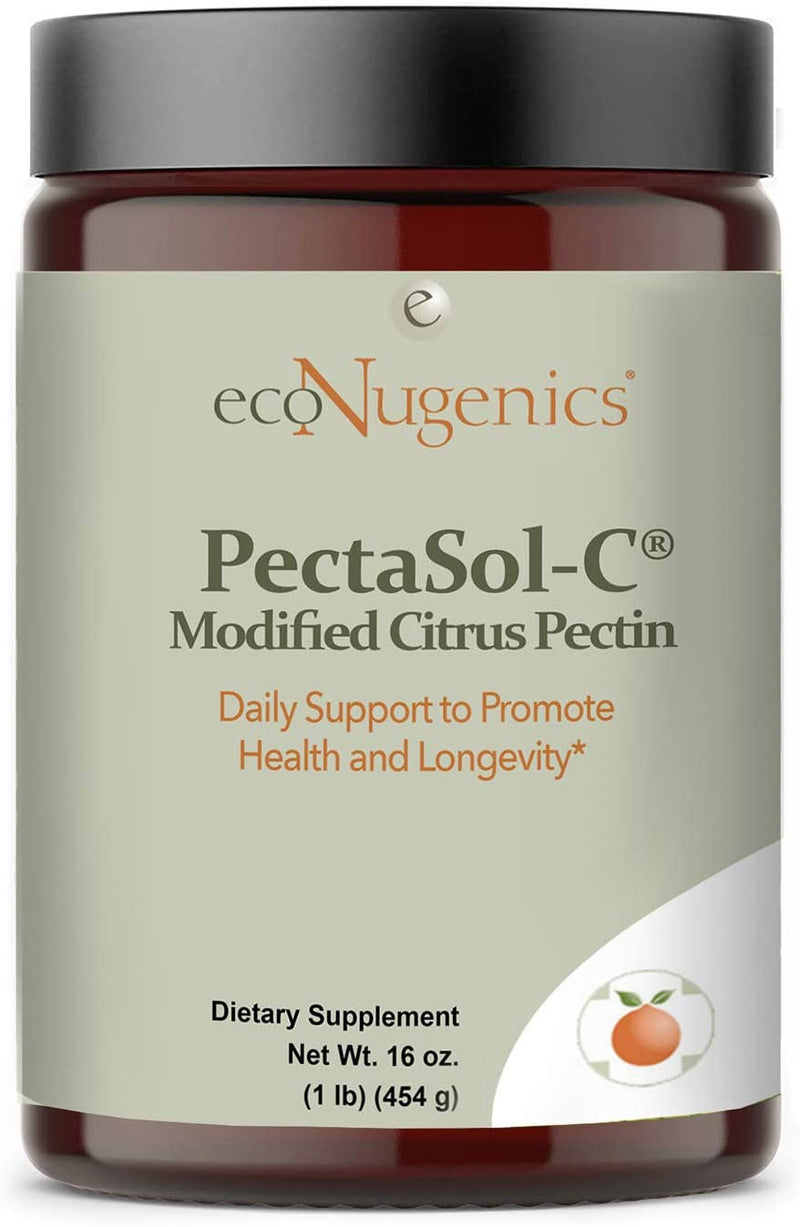 EcoNugenics – PectaSol-C Modified Citrus Pectin - 454 Grams | Professionally Formulated to Help Maintain Healthy Galectin-3 Levels | Supports Cellular & Immune System Health | Safe & Natural