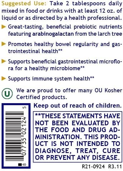 Premier Research Galactan, Immune-Supporting Fiber & Gastrointestinal Support, Dietary Supplement, 8 Oz