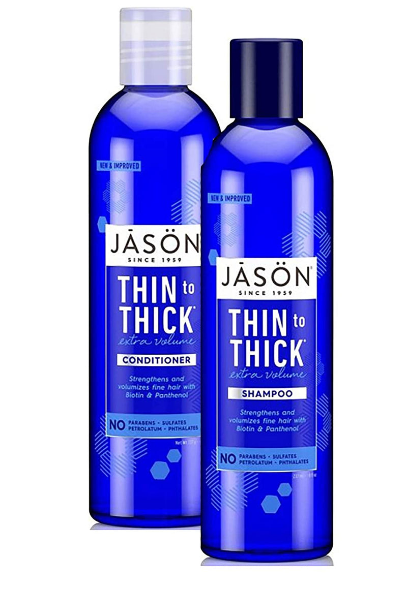 Jason Thin To Thick Extra Volume Shampoo and Conditioner Set by Jason