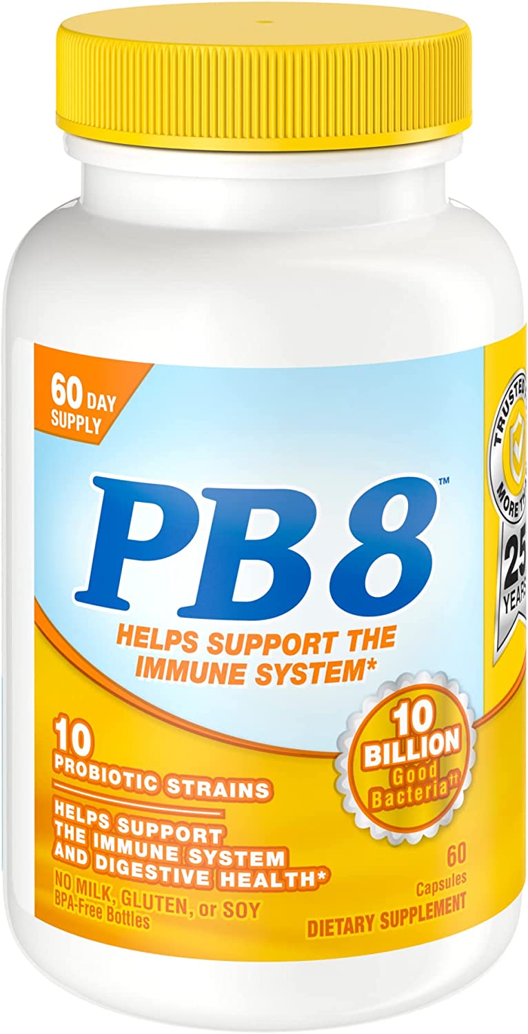 Nutrition Now PB 8 Probiotic Dietary Supplement, 60 Count