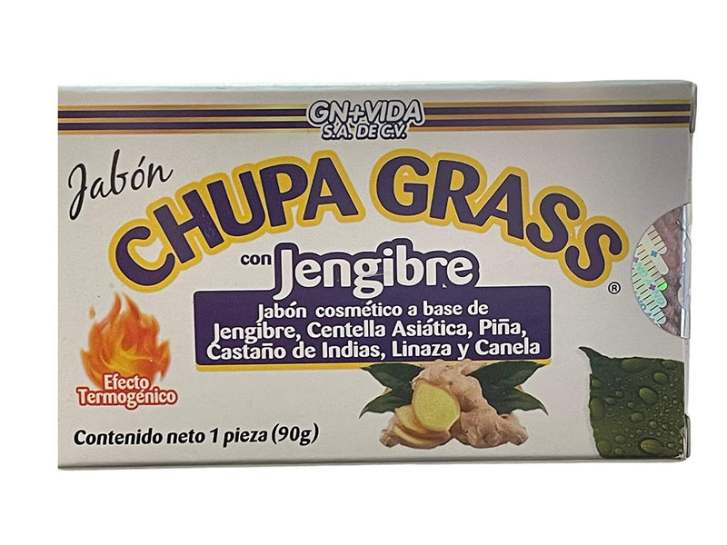 Tea CHUPA Grass - Tea Based Ginger, Gotu Kola & Cinammon & Tea CHUPA Panza Jengibre (30 Tea Bags/0.10 oz Each)