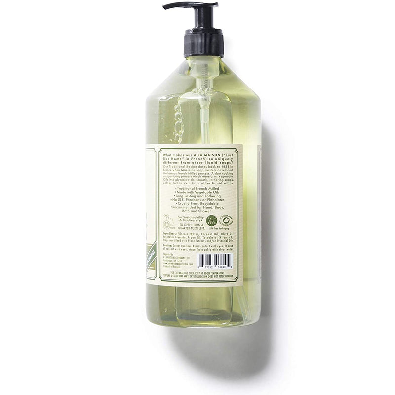 A La Maison de Provence Liquid Hand Soap | Rosemary Mint Scent